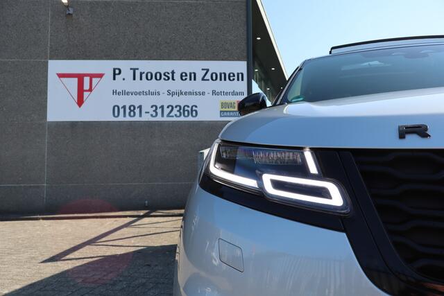 Land Rover Velar Range Rover 2.0 P400e R-Dynamic Panoramadak/Stoelverwarming/360 Camera/Meridian sound/Cruise control/Lane assist/Dodehoeksdetectie/Apple carplay/Stuurverwarming