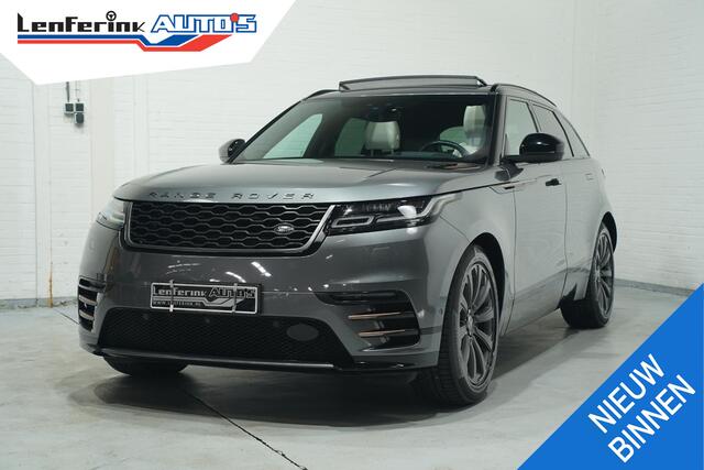 Land Rover Velar Range Rover 300D 3.0 V6 D300 R-Dynamic R-Dynamic Luchtvering stoelen electrisch bedienbaar L-memory private-glas HUD electrische achterklep zwarte-dakhemel PDC v+a Matrix-verlichting ACC 20"-lmv keyless acces/start Pano-dak 360-camera Digi-cockpit stoel