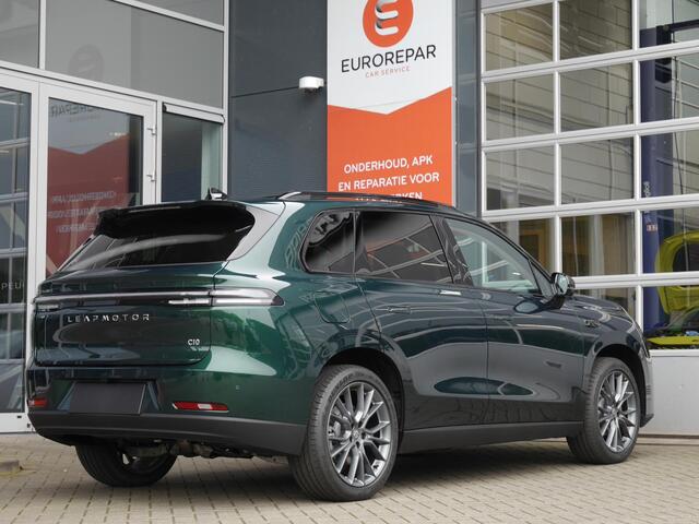 Leapmotor C10 REEV Design 28.4 kWh | Nieuwe auto | Gecombineerde actieradius WLTP 974km | 1500 kg Trekgewicht | Diverse kleuren leverbaar | Full options | Stuurverwarming | Stoelverwarming en koeling | Elektrisch verstelbare voorstoelen | Navigatie | Keyless entry & st