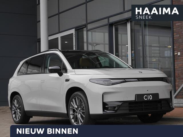 Leapmotor C10 Design Pro 69.9 kWh | Panoramdak | 20inch | elektrisch bedienbare achterklep | Snel leverbaar | Camera v+a | Zeer veel ruimte!