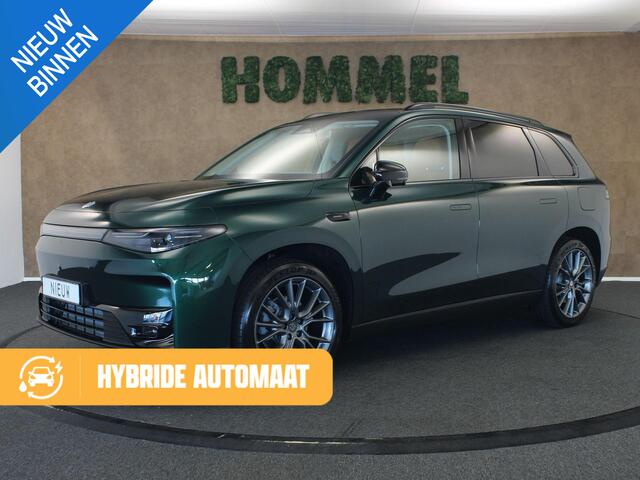 Leapmotor C10 REEV Design 28.4 kWh PLUGIN - ELEKTRISCHE ACHTERKLEP - DODEHOEKDETECTIE - KEYLESS START - PANORAMADAK - LICHTMETALEN VELGEN - NAVIGATIESYSTEEM FULL-MAP - APPLE CARPLAY/ANDROID AUTO - 360 CAMERA - STOELVERWARMING/VENTILATIE