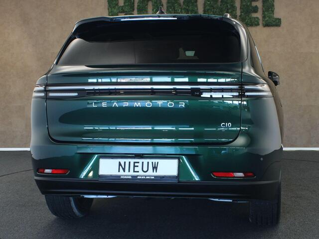 Leapmotor C10 REEV Design 28.4 kWh PLUGIN - ELEKTRISCHE ACHTERKLEP - DODEHOEKDETECTIE - KEYLESS START - PANORAMADAK - LICHTMETALEN VELGEN - NAVIGATIESYSTEEM FULL-MAP - APPLE CARPLAY/ANDROID AUTO - 360 CAMERA - STOELVERWARMING/VENTILATIE