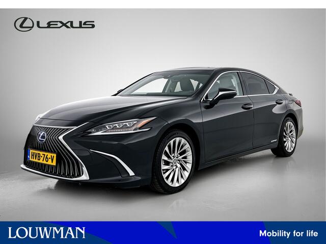 Lexus Es 300h President Line Limited | Elektrisch glazen schuif-/ kanteldak | 360° camera | Stoelverwarming -/ ventilatie |