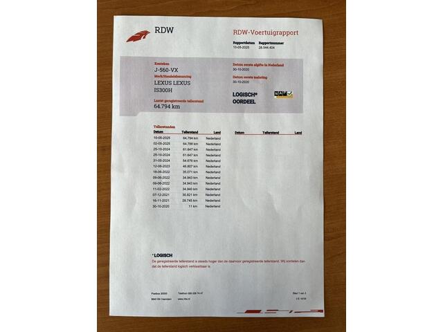 Lexus IS 300h Hybrid Business Line Pro | Navigatie |