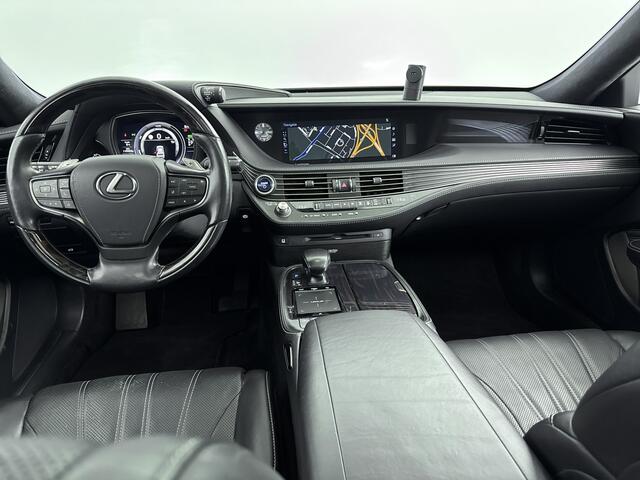 Lexus LS 500h AWD President Line | Mark Levinson | Stoelmassage | 360° Camera |