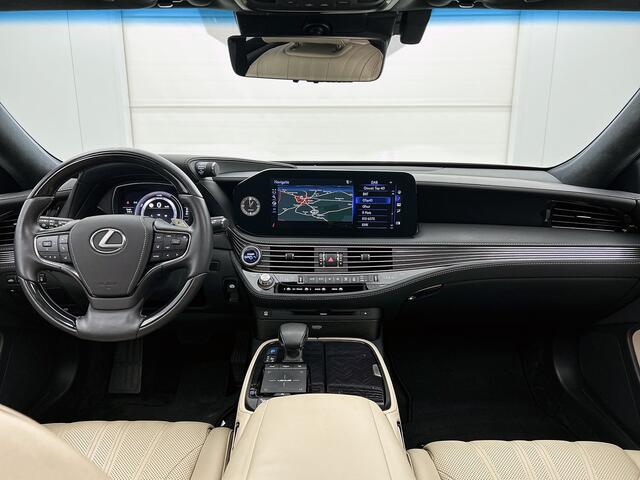 Lexus LS 500h AWD President Line | Luchtvering met Access-Mode | Mark Levinson Reference Audio | Head-up Display | Soft-Close | Ottoman-Seating | Massagefunctie |