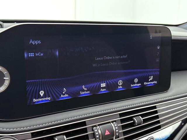 Lexus LS 500h AWD President Line | Luchtvering met Access-Mode | Mark Levinson Reference Audio | Head-up Display | Soft-Close | Ottoman-Seating | Massagefunctie |