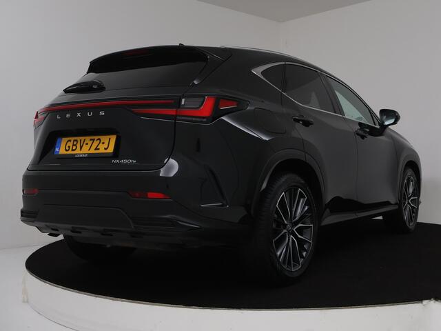 Lexus NX 450h+ AWD President Line | Mark Levinson | Naviagtie | Stoel en stuurwiel verwarmd | LM velgen | 360 Camera | Leder | Elektrisch verstelbare stoel(en) met geheugen |