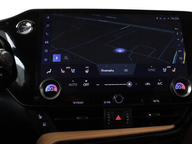 Lexus NX 450h+ AWD President Line | Mark Levinson | Naviagtie | Stoel en stuurwiel verwarmd | LM velgen | 360 Camera | Leder | Elektrisch verstelbare stoel(en) met geheugen |
