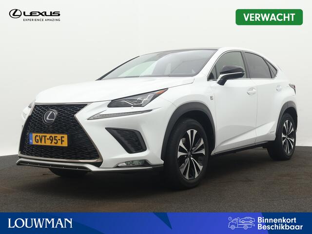 Lexus NX 300h F-Sport Limited | Navigatie | Camera | Parkeersensoren | Stoelverwarming | Draadloze telefoonlader | Cruise Control Adaptief | Panoramadak |