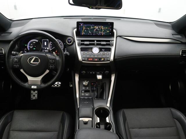 Lexus NX 300h F-Sport Limited | Navigatie | Camera | Parkeersensoren | Stoelverwarming | Draadloze telefoonlader | Cruise Control Adaptief | Panoramadak |