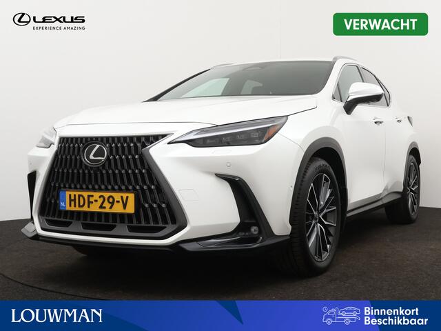Lexus NX 450h+ Executive Limited | 20" LM Velgen | Head-up Display | Stoeverwarming/-Verkoeling | Stuurverwarming | Trekhaak | 360 Camera | Stoelgeheugen |