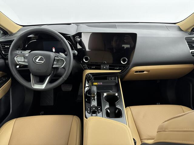 Lexus NX 450h+ AWD President Line Limited | Leder | Navigatie | Stoelverwarming/ventilatie | Stuurwiel verwarmd | LM velgen | Draadloze telefoonlader |