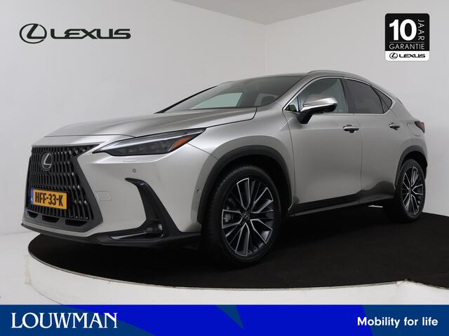 Lexus NX 450h+ AWD President Line | Navigatie | 360 Camera | Stoel en stuurwiel verwarmd | LM velgen |