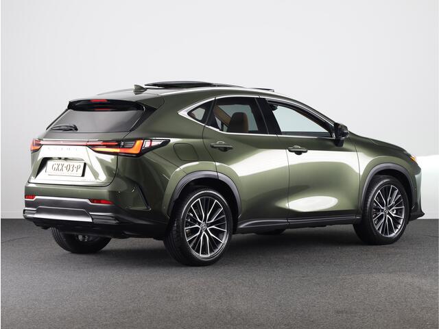 Lexus NX 450h+ AWD President Line *DEMO* | Elektrisch Glazen Panorama-dak | 360° Camera | Stoelverwarming -/ ventilatie |