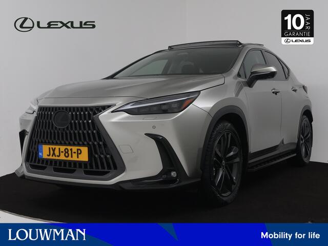 Lexus NX 450h+ AWD 35th Edition | Explorer Pack | Panoramisch dak | Treeplanken | Trekhaak |