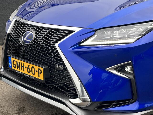 Lexus RX 450h 4WD F Sport Line Schuif/kanteldak, Navigatie, HUD, Dodehoekdetectie, Seat memory, Stoelverkoeling, Stoelverwarming, Elek. Achterklep