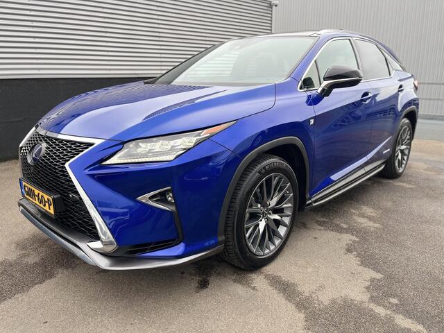 Lexus RX 450h 4WD F Sport Line Schuif/kanteldak, Navigatie, HUD, Dodehoekdetectie, Seat memory, Stoelverkoeling, Stoelverwarming, Elek. Achterklep