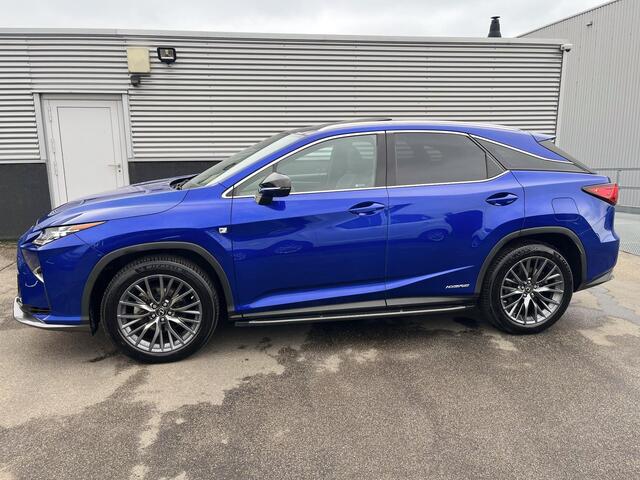 Lexus RX 450h 4WD F Sport Line Schuif/kanteldak, Navigatie, HUD, Dodehoekdetectie, Seat memory, Stoelverkoeling, Stoelverwarming, Elek. Achterklep