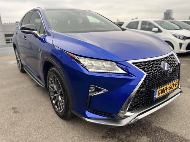 Lexus RX 450h 4WD F Sport Line Schuif/kanteldak, Navigatie, HUD, Dodehoekdetectie, Seat memory, Stoelverkoeling, Stoelverwarming, Elek. Achterklep