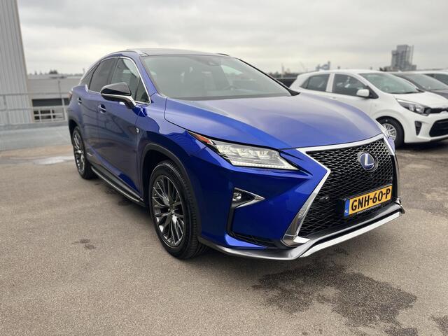 Lexus RX 450h 4WD F Sport Line Schuif/kanteldak, Navigatie, HUD, Dodehoekdetectie, Seat memory, Stoelverkoeling, Stoelverwarming, Elek. Achterklep