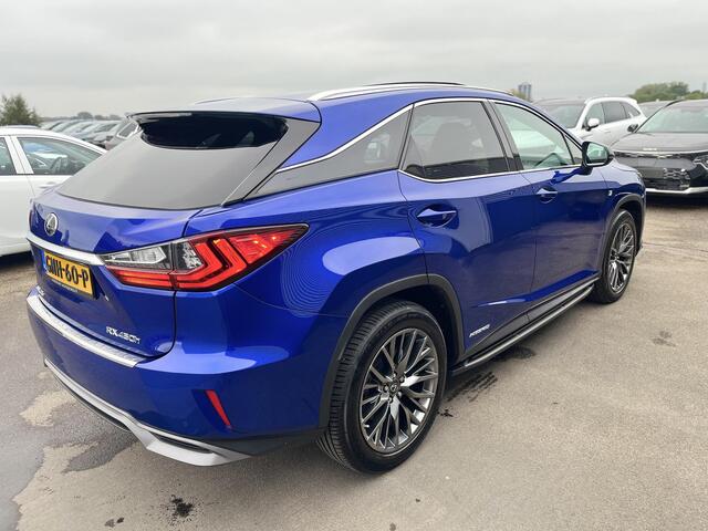 Lexus RX 450h 4WD F Sport Line Schuif/kanteldak, Navigatie, HUD, Dodehoekdetectie, Seat memory, Stoelverkoeling, Stoelverwarming, Elek. Achterklep