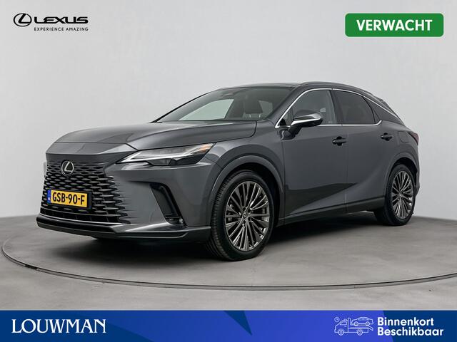 Lexus RX 450h+ Plug-in Hybrid President Line Limited | Panoramadak | Trekhaak | Navigatie | Stuurverwarming | Stoelverwarming/-Verkoeling | Stoelgeheugen | Climate Control | Leder |