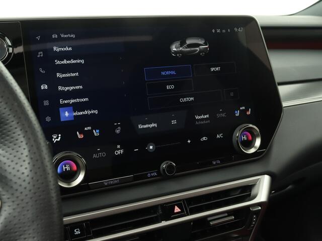 Lexus RX 500h F Sport Line | Mark Levinson Audio | Panoramadak | Stoelverwarming/-Verkoeling | Stuurverwarming | 360 Camera | Stoelgeheugen |