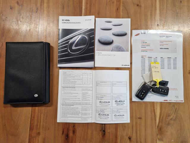 Lexus RX 450h 4WD Luxury Line *Panoramadak* Head-up / Stoelkoeling-verwarming / Adapt. Cruise / Mark Levinson / Memory / Camera / Navigatie / 20''