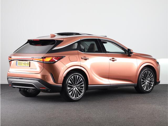Lexus RX 450h+ Plug-in Hybrid President Line Limited | Afneembare Trekhaak | Alarm klasse 5 Voertuigvolgsysteem inbegrepen | Elektrisch glazen panorama-dak |