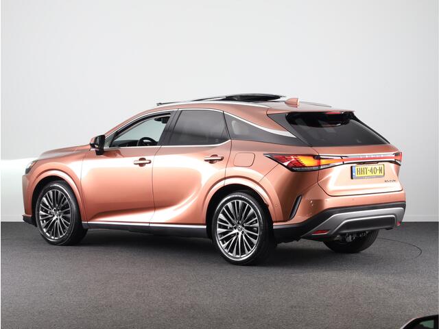 Lexus RX 450h+ Plug-in Hybrid President Line Limited | Afneembare Trekhaak | Alarm klasse 5 Voertuigvolgsysteem inbegrepen | Elektrisch glazen panorama-dak |
