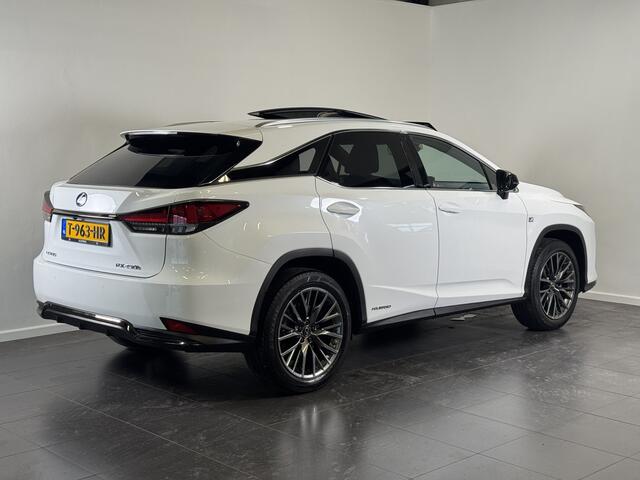 Lexus RX 450h AWD F-Sport Premium | Schuifdak | Stoelgeheugen | Stoelverwarming/koeling | Achterbankverwarming | HUD | BSM |