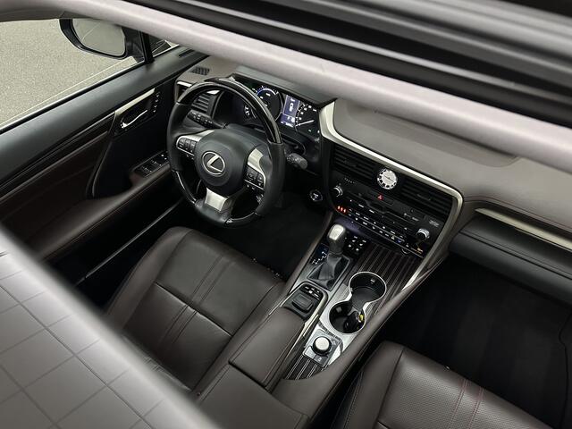 Lexus RX 450h 4WD President | Origineel NL | 360 Camera | Mark-Levinson Sound | ACC | Stoelventilatie | Leder | 10 jaar Lexus Garantie! Head-Up | Memory | Panoramadak | Keyless-Entry | Stoelverwarming V+A | ISO-Glas | Zonwering | LED | Lane-Assist | Dodehoek | DA