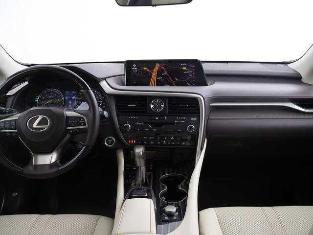 Lexus RX 450h 4WD President Line | Dealer Onderhouden | Schuif/kantel dak | Mark Levinson Premium Surround | Head-Up Display | 360 Camera | Stoel+stuurverwarming | Stoel ventilatie | Memory Seat | Blind Spot Monitor |