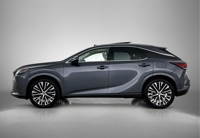 Lexus RX 450h+ Plug-in Hybrid Executive Line | Dealer onderhouden | Lederen bekleding | Memory Seat | Stoelventilatie | Stoel+stuurverwarming | Head-Up | Blind Spot monitor | 360 Camera | Elektrische achterklep |