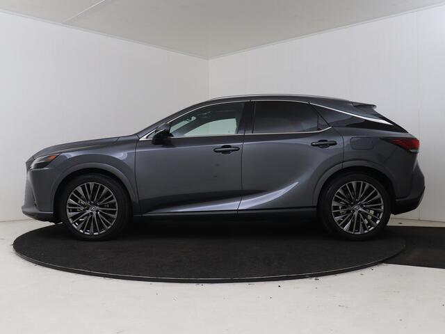 Lexus RX 450h+ Plug-in Hybrid President Line | Mark Levinson | 360 Camera | Panoramadak | Blind Spot Monitor | Memory Seat | Stoel+stuurverwarming | Stoelventilatie | Trekhaak afneembaar |