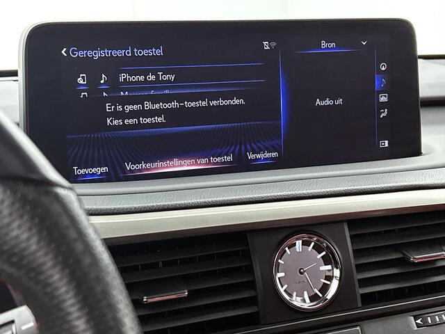 Lexus RX 450h 4WD F Sport Line | Mark Levinson | 360 Camera | Panorama Schuif/kantel dak | Rood Lederen bekleding | Memory Seat | Stoel+stuurverwarming |Stoelventilatie | Blind Spot Monitor | Head-Up Display | Elektrische