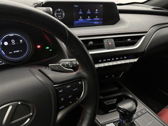 Lexus Ux 250h F Sport Line Limited | Dodehoekdetector | Lederen bekleding | Elektrisch bedienbare achterklep |