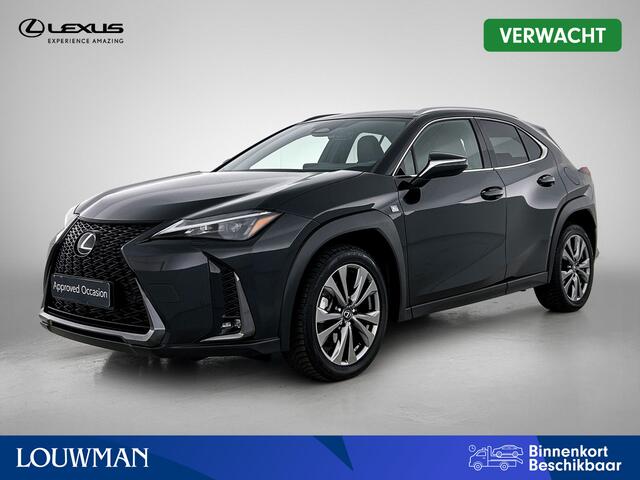 Lexus Ux 300h F SPORT Design | BTW Voertuig | Stoel+stuurverwarming | Lederen bekleding | Blind Spot Monitor | Parkeersensoren voor+achter | Navigatie | Apple CarPlay/Android Auto | Cruise Control Adaptive | Achteruitrij