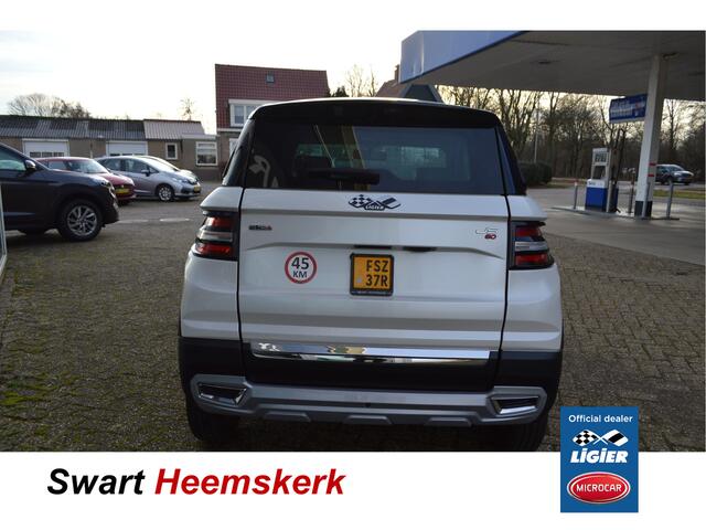 Ligier JS60 Brommobiel Chic Sun | Stuurbekrachtiging | Airco | Apple Carpl.