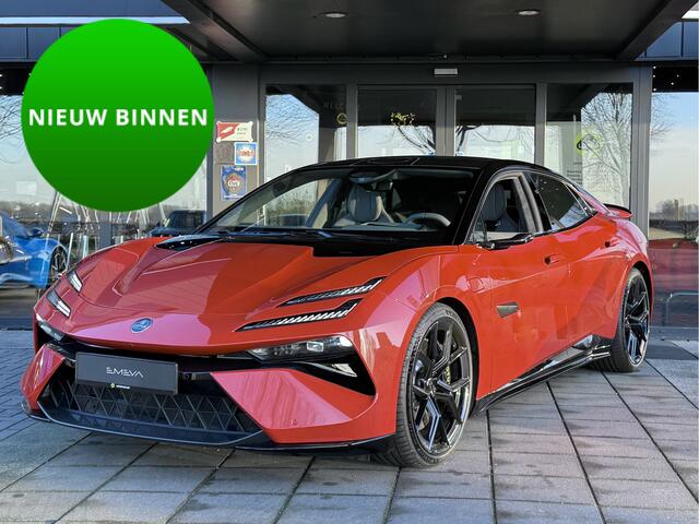 Lotus Emeya S 102 kWh 600 PK S Zwarte LM Velgen Panoramadak Lederen interieur.