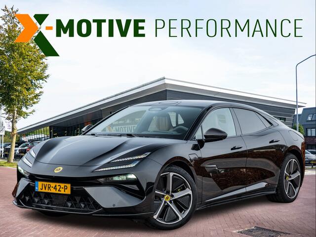 Lotus Emeya S 102 kWh Sport AWD | Carbon | KEF Sound | Elek Afn Trekhaak | LAD Highway Assist | Dynamic Handling | Active Aero | Pano dak | Lidar Autonoom | Volleder Comfort seats pack | HUD | Luchtvering | Etc.. Nw.prijs 161.245,=