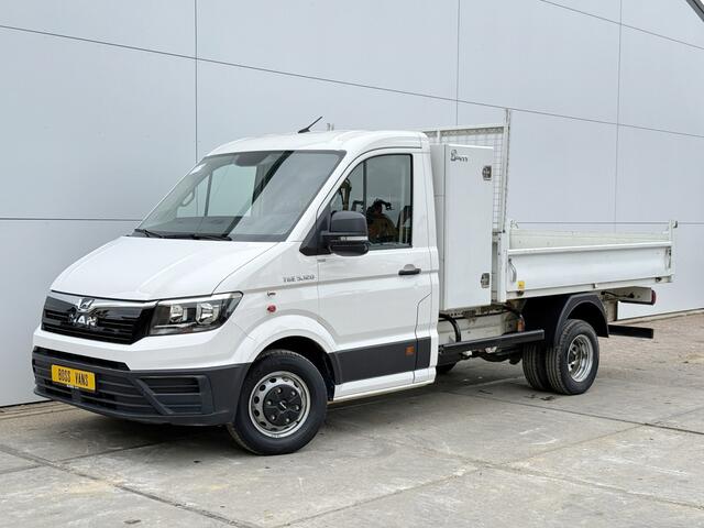 MAN TGE 5.120 2.0 TDI Kipper Dubbellucht Carplay Trekhaak Airco Camera Benne Tipper