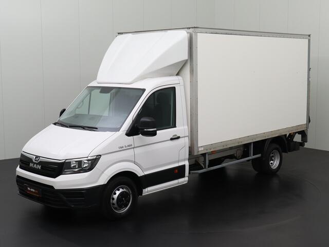 MAN TGE 2.0TDI 160PK DSG Automaat Bakwagen+Laadklep | Navigatie | Airco | Cruise | 3-Persoons | Dakspoiler