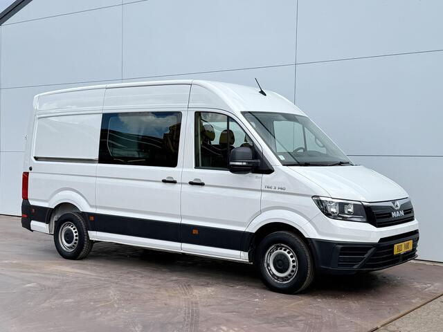 MAN TGE 3.140 2.0 TDI L3H3 Dubbele Cabine 7 Stoelen Airco Cruise Control Trekhaak Carplay Navigatie