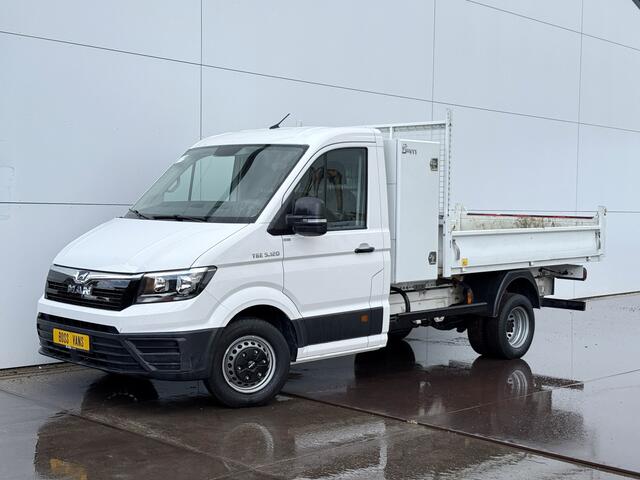MAN TGE 5.120 2.0 TDI Kipper Dubbellucht Carplay Trekhaak Airco Camera Navigatie Benne Tipper