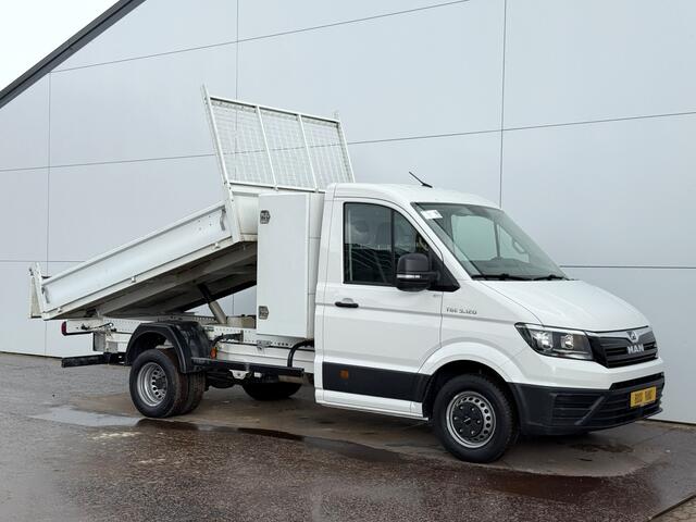 MAN TGE 5.120 2.0 TDI Kipper Dubbellucht Carplay Trekhaak Airco Camera Navigatie Benne Tipper