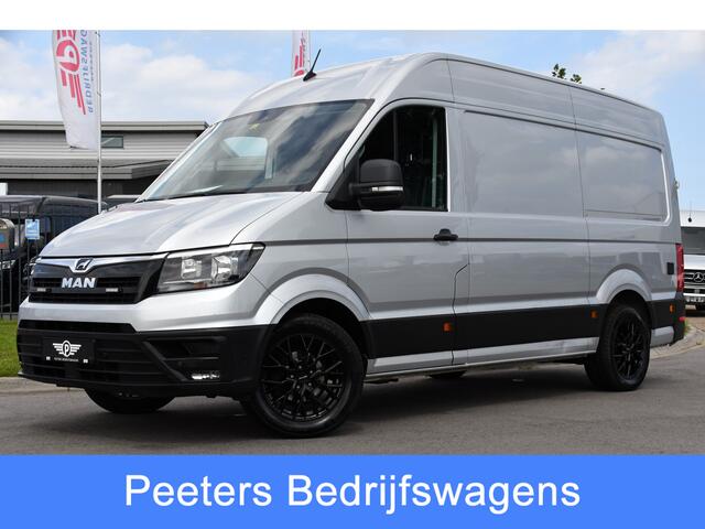 MAN TGE 3.140 35 2.0 L3H3 PB Edition Adaptieve Cruise, Carplay, Camera, Clima, NAVI, 140pk Automaat, Massage stoel, Uniek!