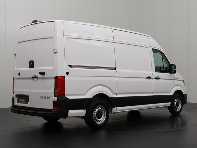 MAN TGE 2.0TDI 140PK DSG Automaat L3H3 | Multimedia | Camera | Airco | Cruise | 3-Persoons | Betimmering