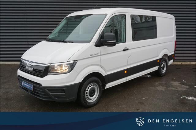 MAN TGE 3.140 140pk Automaat Dubbele cabine L3H2/L2H1 Navigatie Trekhaak Camera Cruise control Parkeersensoren
